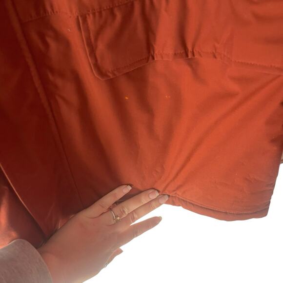 L.L. Bean Men's Size‎ Large Rust Brown Chore Barn Outdoor Coat Jacket - Picture 2 of 10